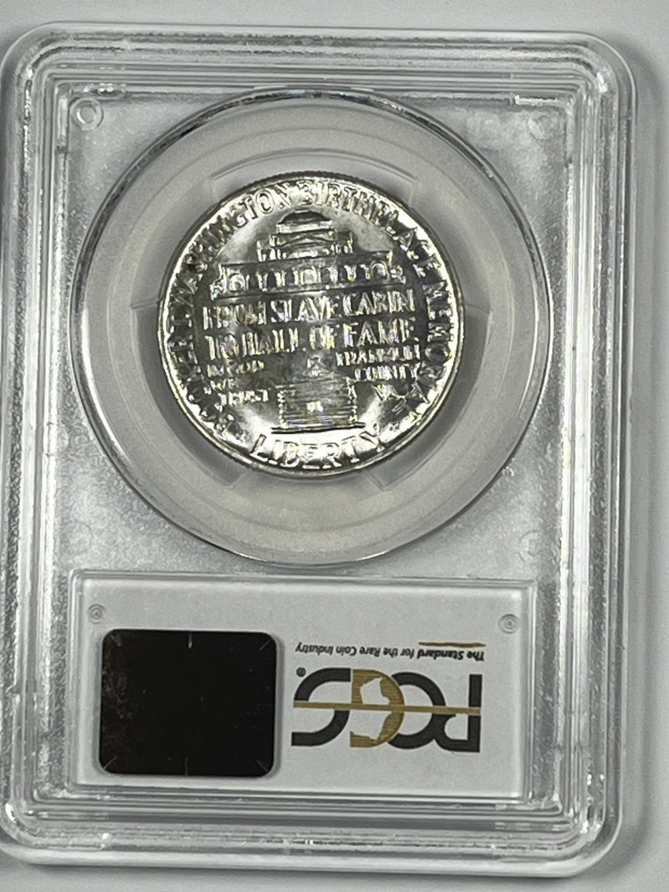 1951 Booker T Washington Commemorative Half Dollar : PCGS MS66