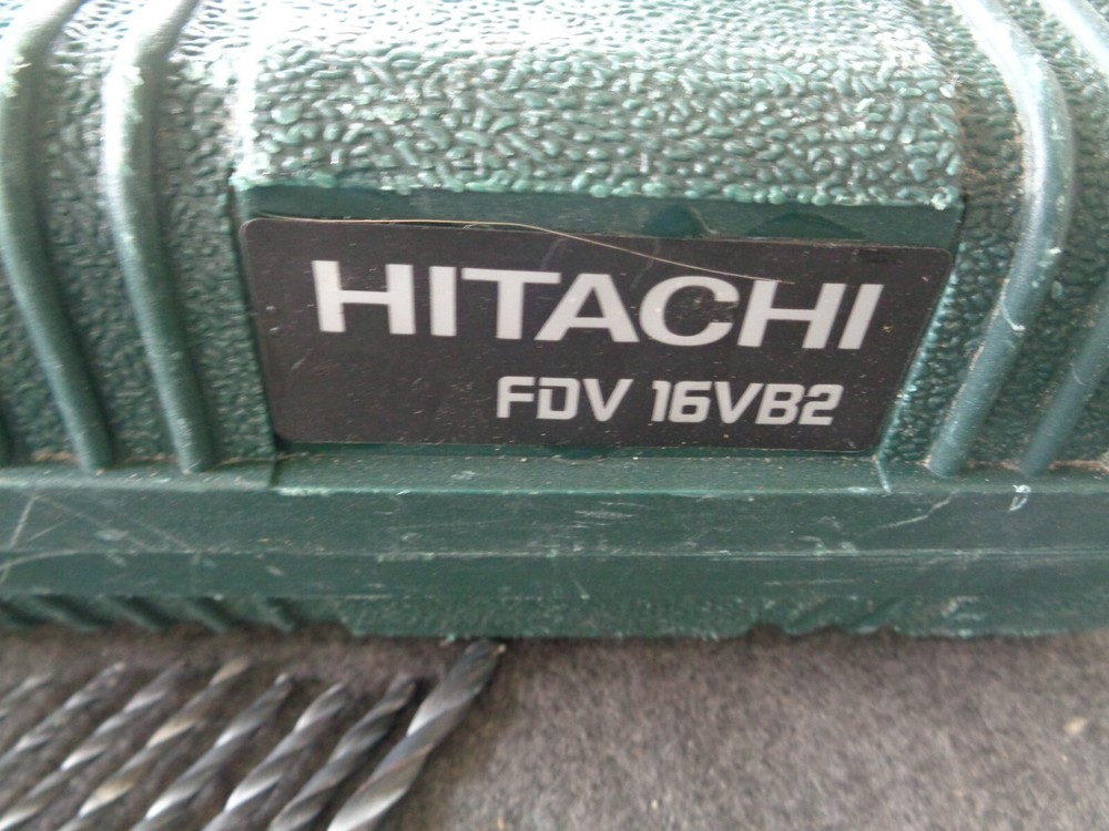 HITACHI Hammer Drill FDV16VB2 w/ Case & Bits
