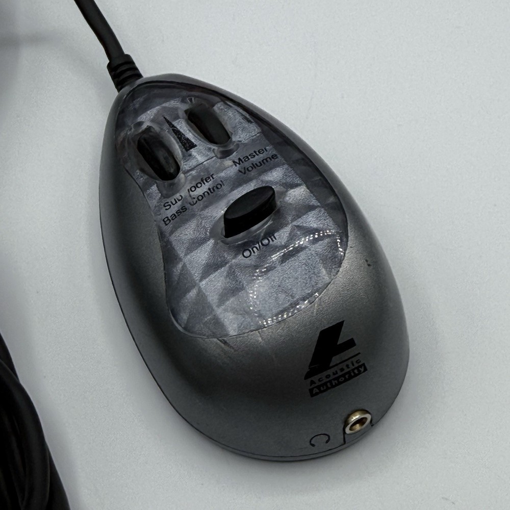 Acoustic Authority Speaker Volume Wired Remote Controller Control Pod 9 Pin