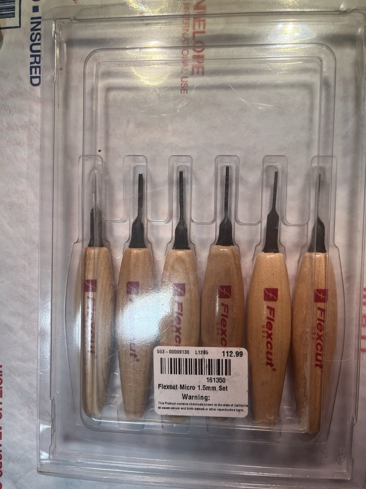Flexcut 1.5MM MIXED PROFILE TOOL SET