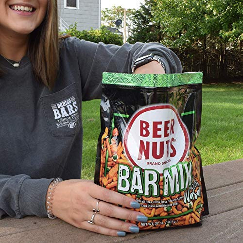 Beer Nuts Bar Mix with Wasabi - Value Pack, 4 Ounce, 12 per case