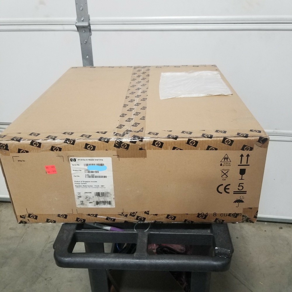 AJ805A, HP MSA2312sa DC Modular Smart Array NEW SEALED