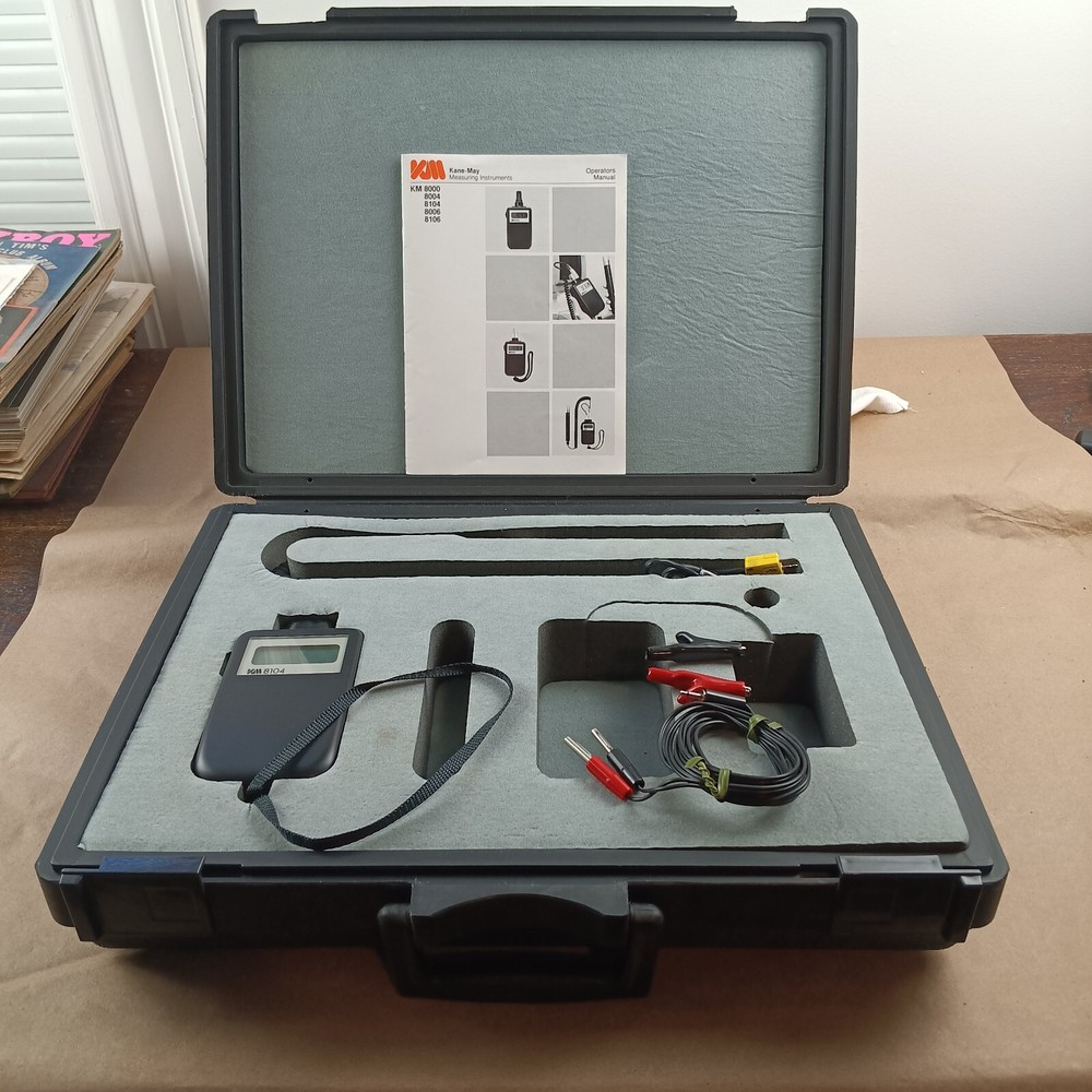KM 8104 TEMPERATURE METER KANE MAY