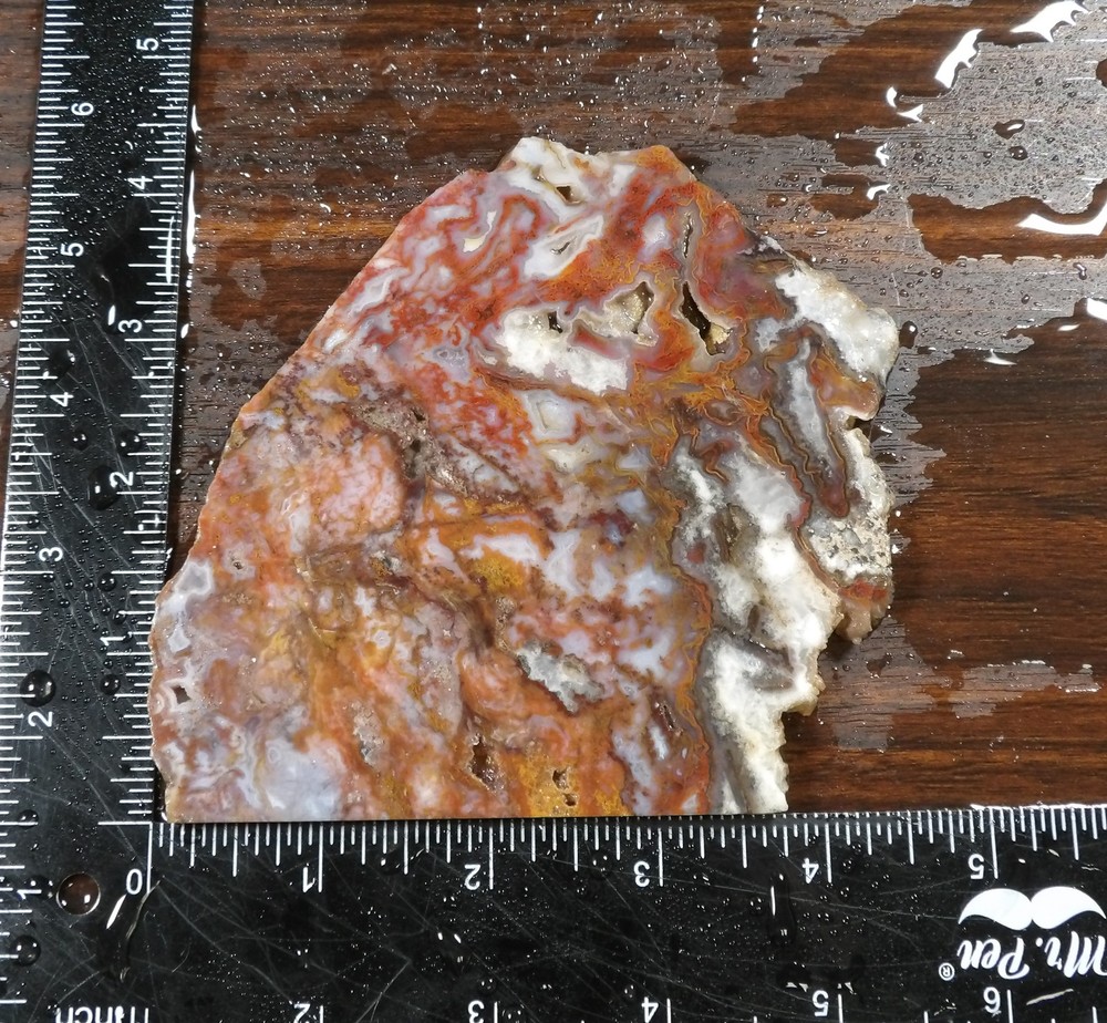 Wingate Plume Agate Slab