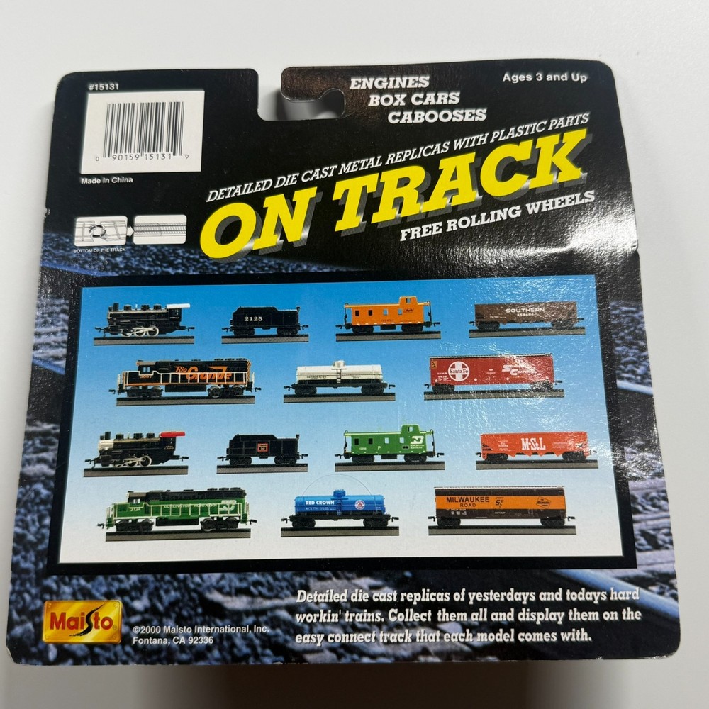 Maisto Diecast Train #15131 Collectible 2000
