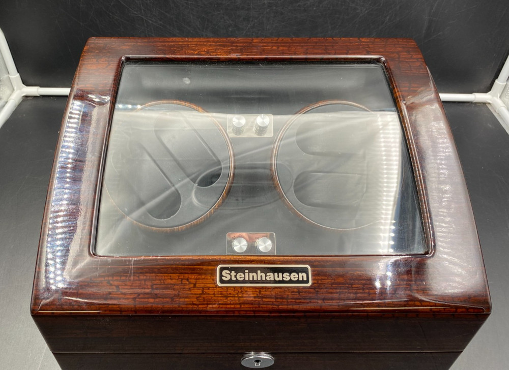Steinhausen Automatic 4 + 6 Watch Winder & Storage Display Case