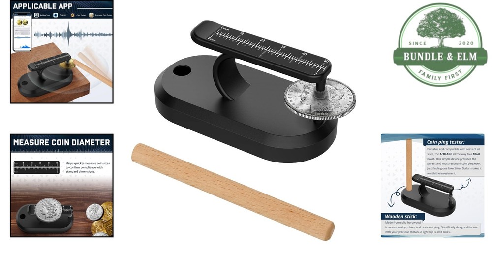 Accurate Coin Authenticity Tester with Materials and Simple Design