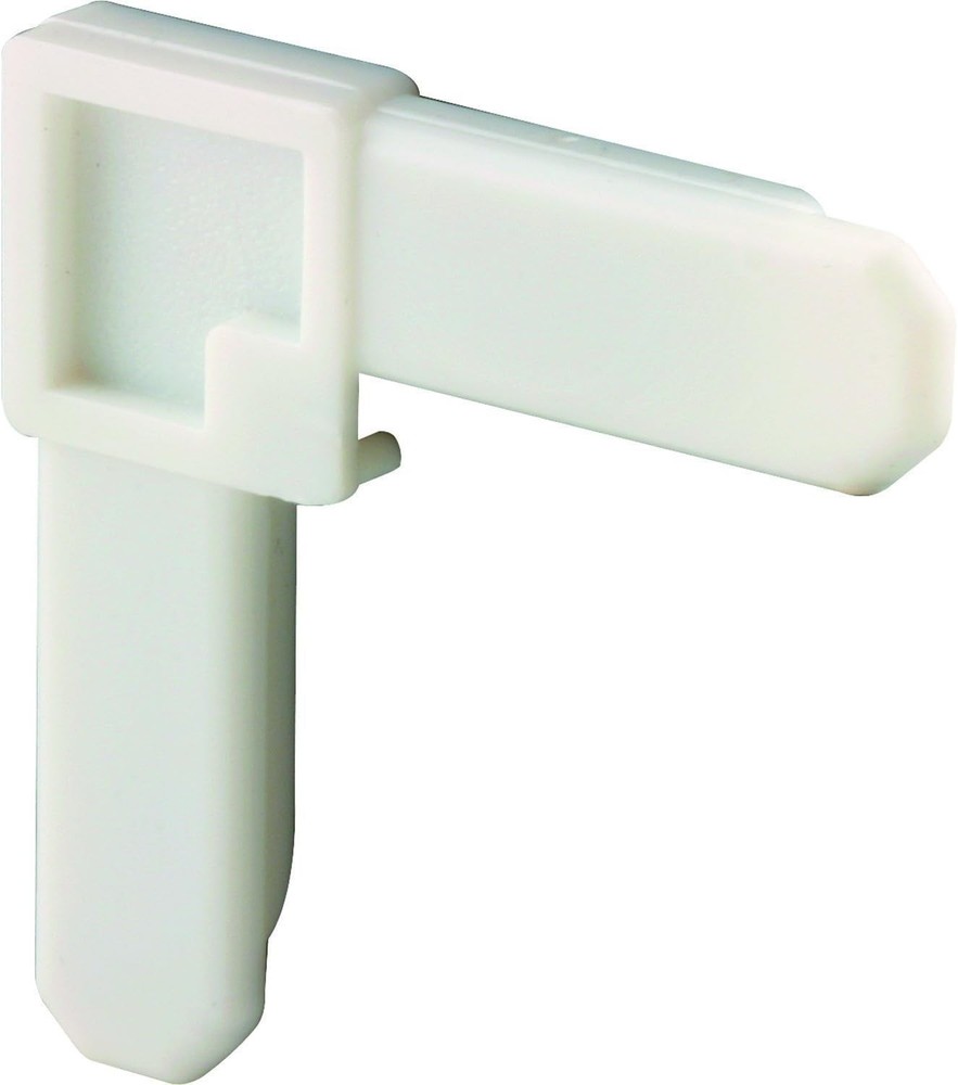 Square-Cut White Screen Frame Corners - 100 Pack, Perfect for DIY Projects