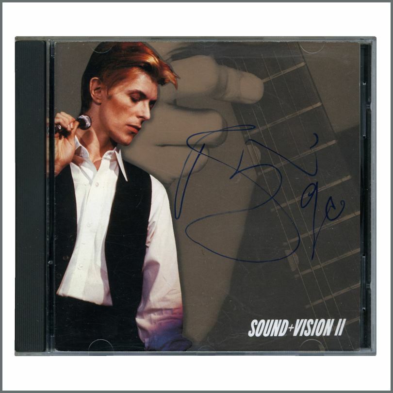 David Bowie Signed Sound + Vision CD Booklet (UK)