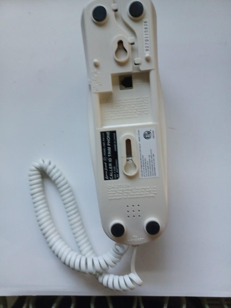 Corded phone with caller id