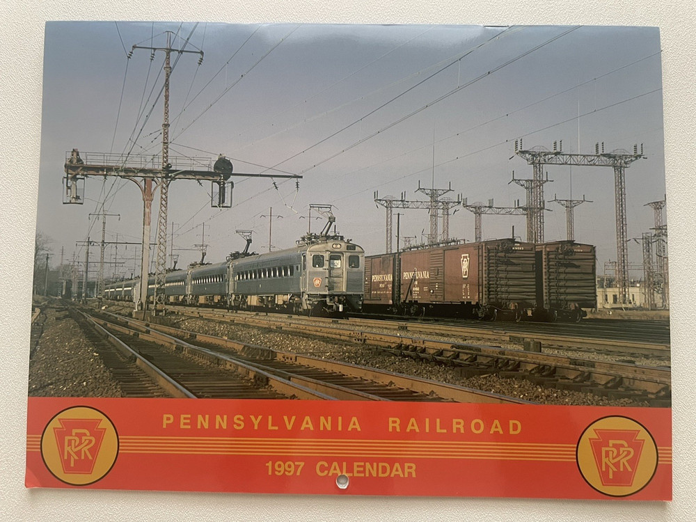 FOUR TRAIN CALANDERS - NO ENTRIES ON CALANDERS