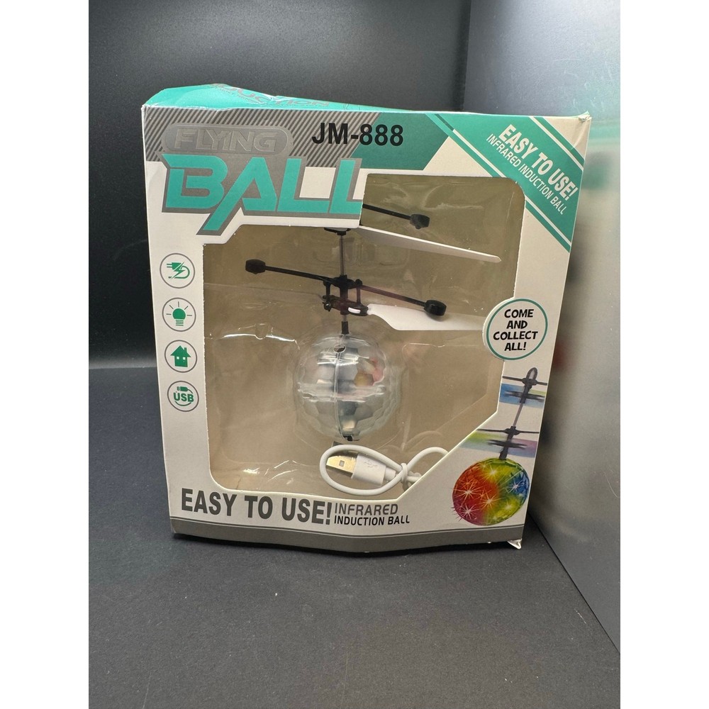 NWT Flying Ball Toy- Box got damaged a bit