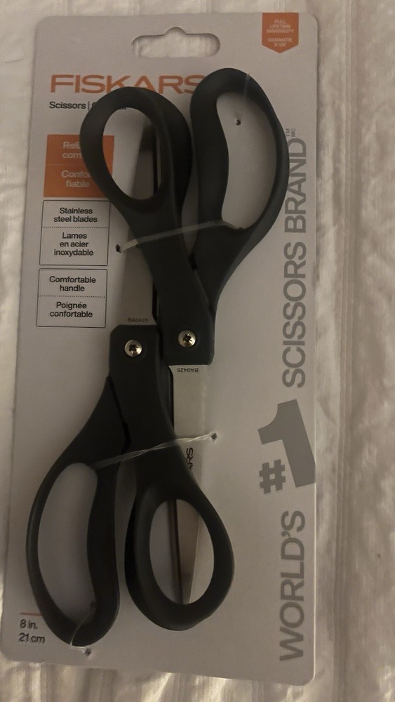 Fiskars 8 in. Everyday Scissors (2-Piece)