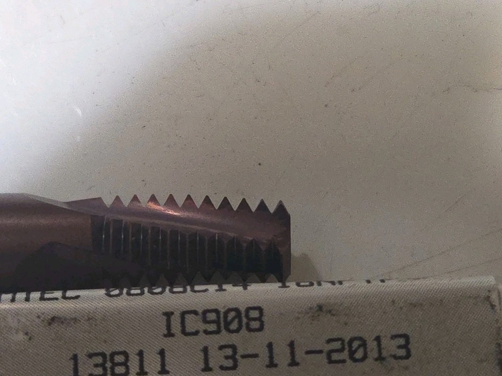 Iscar Threading Endmill Mtec 0808C14 18nptf