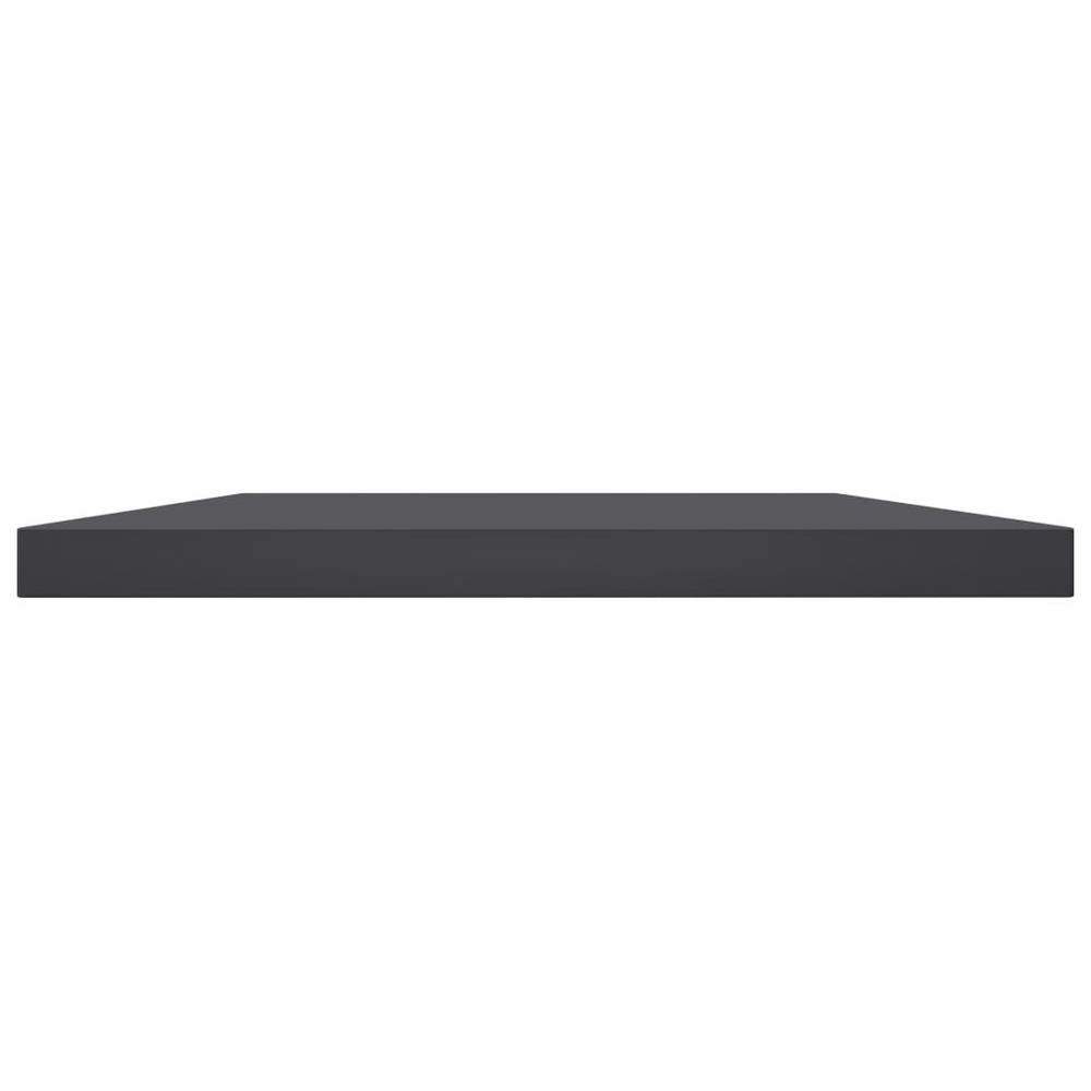 Shelf Set of 4 Grey Engineered wood Medium Simplistic Shelf