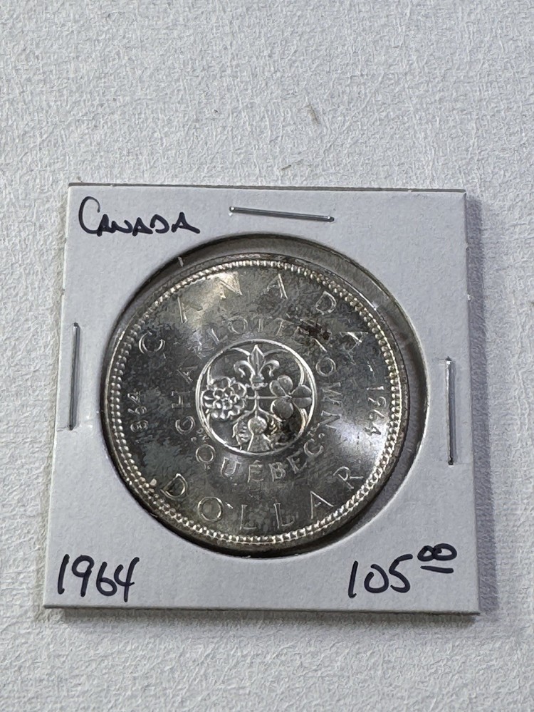 1964 Canada $1 Silver Coin