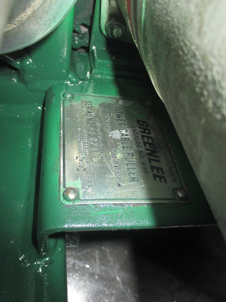 GREENLEE 640 PULLER TUGGER 4500 LBS CAPACITY