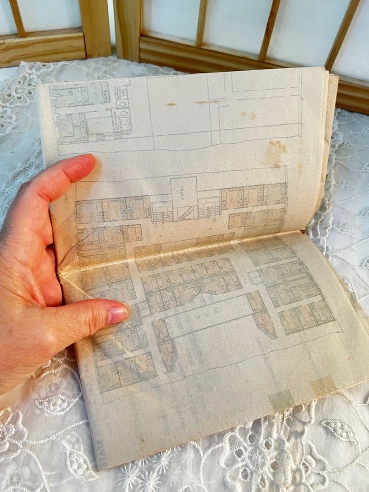 Steamship Leviathan 2nd Class Accommodation Plan August 1928 Plus Baggage Ticket
