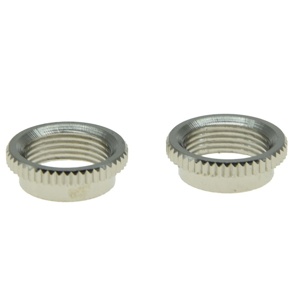 2x Brass Metric Thread Deep Nut Toggle Switch Nuts fits Epiphone/Import Switch