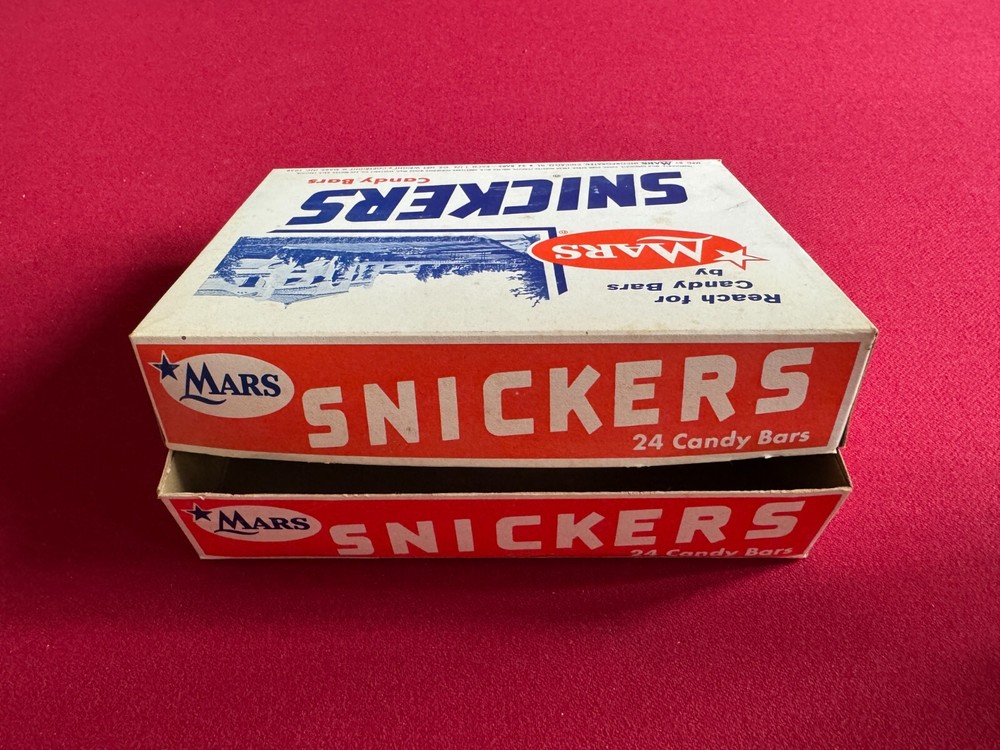 1958, SNICKERS, Original Display Box (Scarce / Vintage)