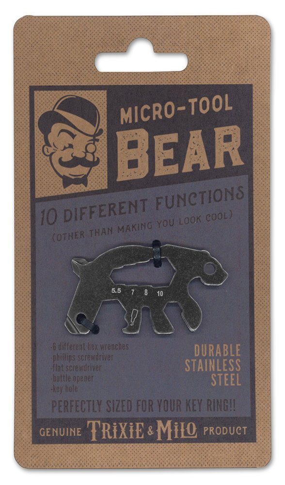 Micro tool Bear Multi-Tool by Trixie & Milo 10-n-1 tool