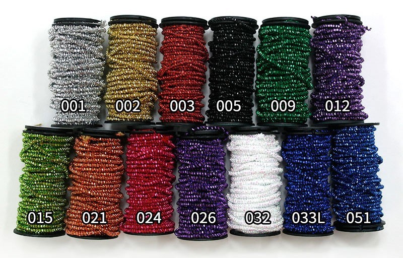 Kreinik  Metallic Thread Facets 005 Black