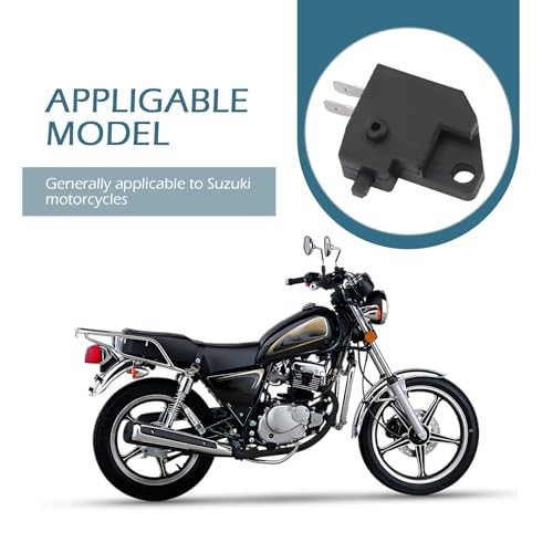 2 PCS Motorcycle Left/Right Brake Light Switch, Plunger Manual Operation Disc