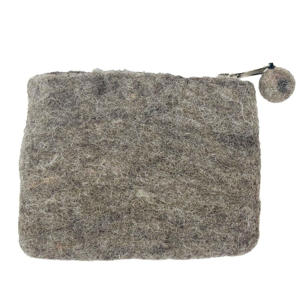 Llama Felt Coin Purse