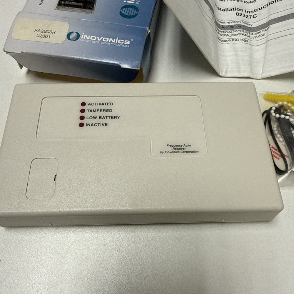 Inovonics Fa2603 FA404 & FA203 Kit Transmitter & $ trans Receiver
