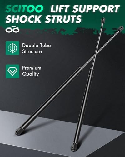 Ford Taurus 2000-2006 Hood Struts - Rear Lift Support Shocks