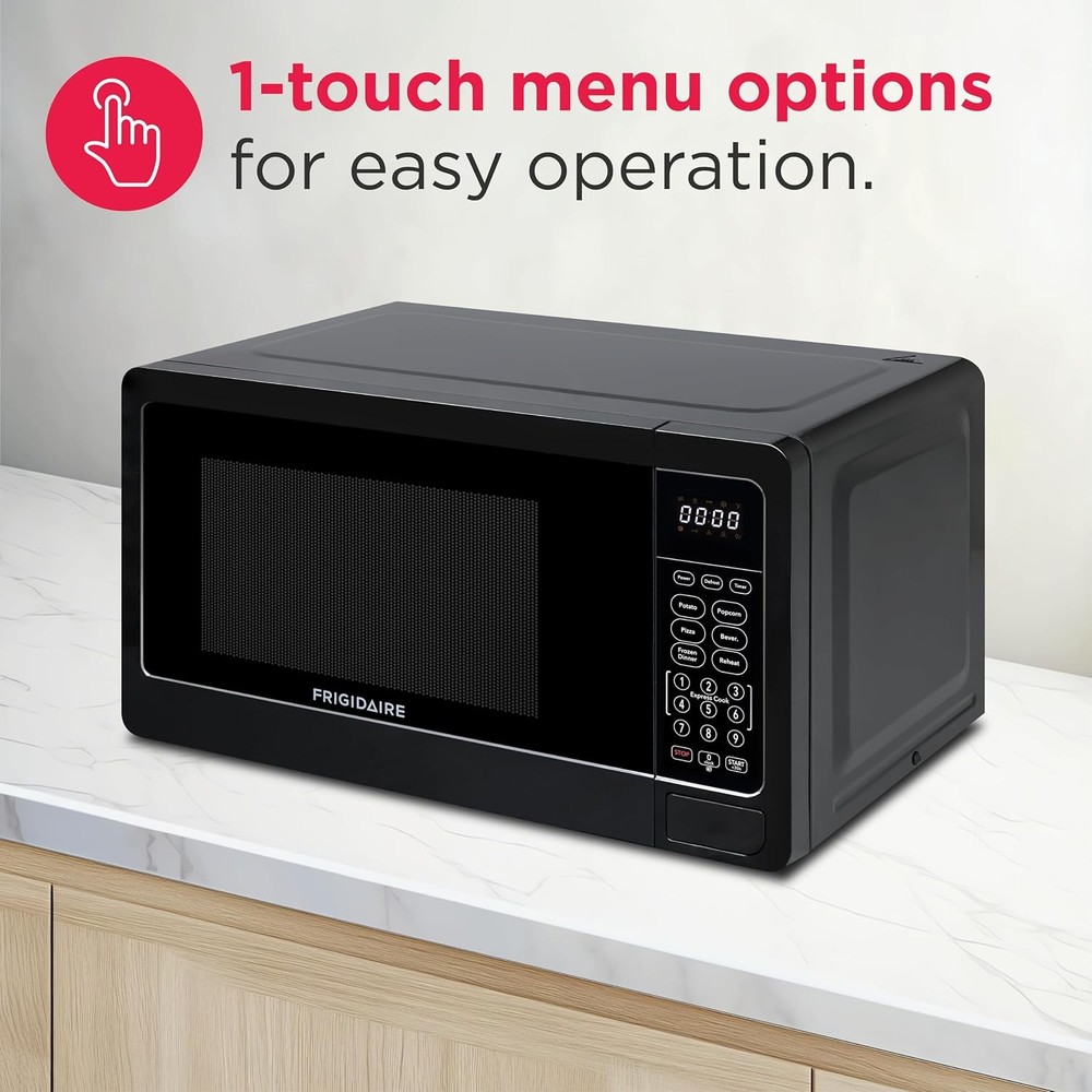 0.7 Cu. Ft. Countertop Microwave Ovens Black