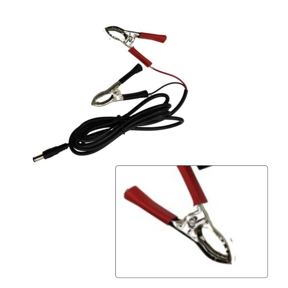 Efficient 1 5m Crocodile Wire Clip for Mobile Devices and Battery Usage