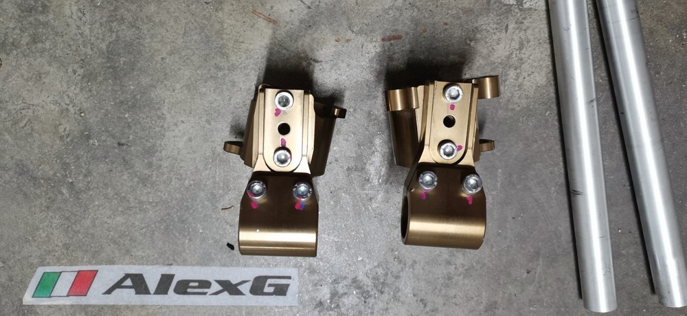 Yamaha R6 43mm Adjustable Raised Handlebars