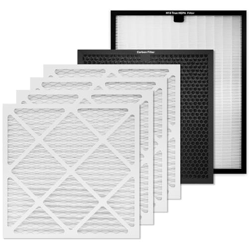 Air Scrubber Replacement Filter Set, HEPA 550/Activated Carbon/MERV-13 6 PACK