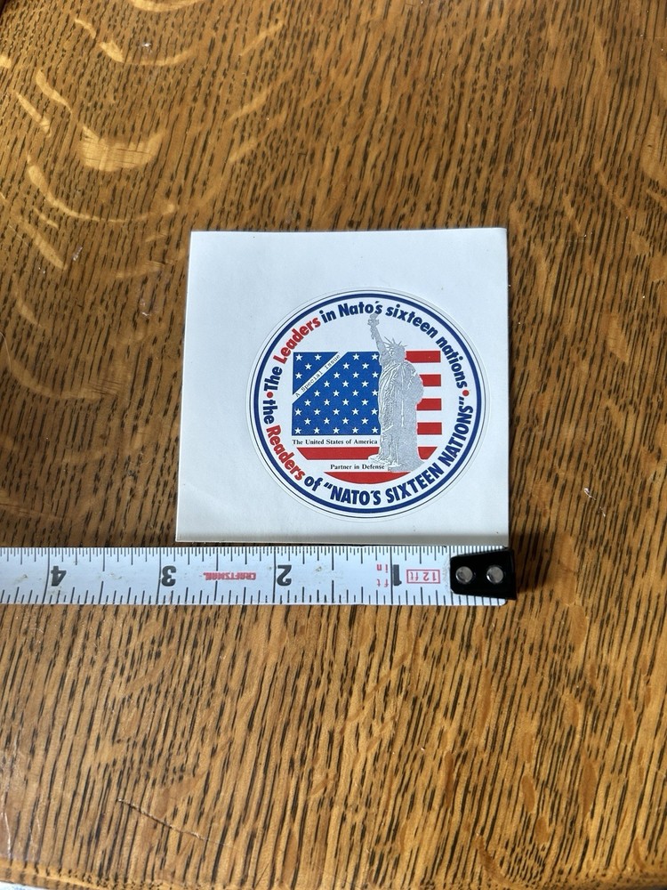 NATOS sixteen nations sticker