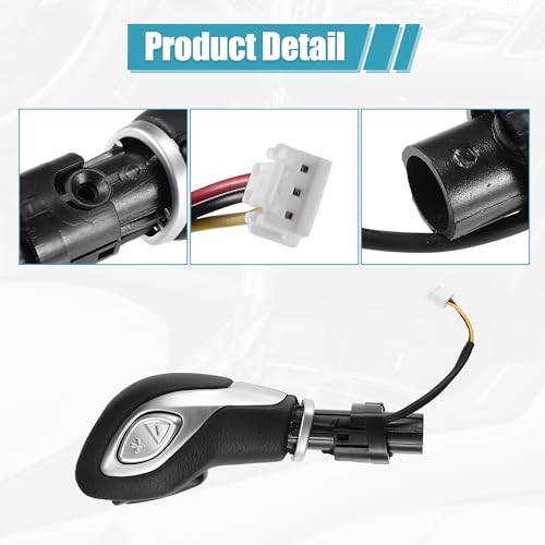 Automatic Gear Shift Knob Handle with Button for Ford Escape 2013-2016