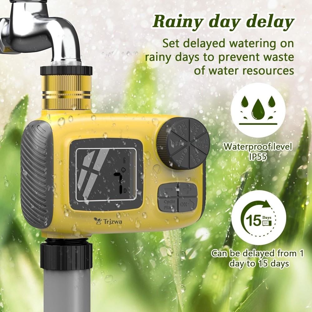 Sprinkler Timer Water Timer Programmable Hose Brass Faucet Timer Control Drip