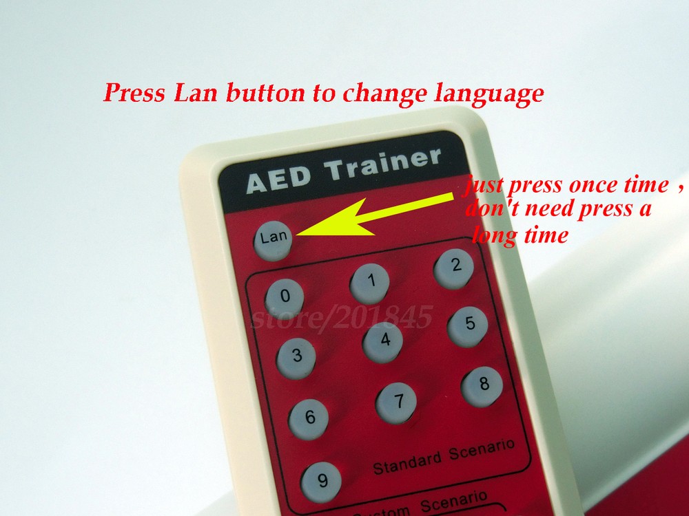 2 x Sets Automatic External Simulator First Aid AED Trainer For CPR Training