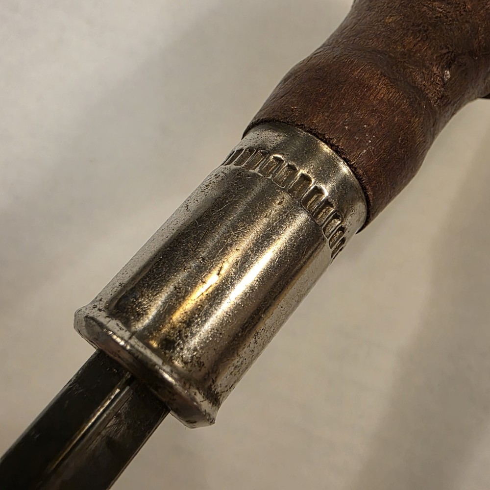 Flat Screwdriver Wood Handle 12"