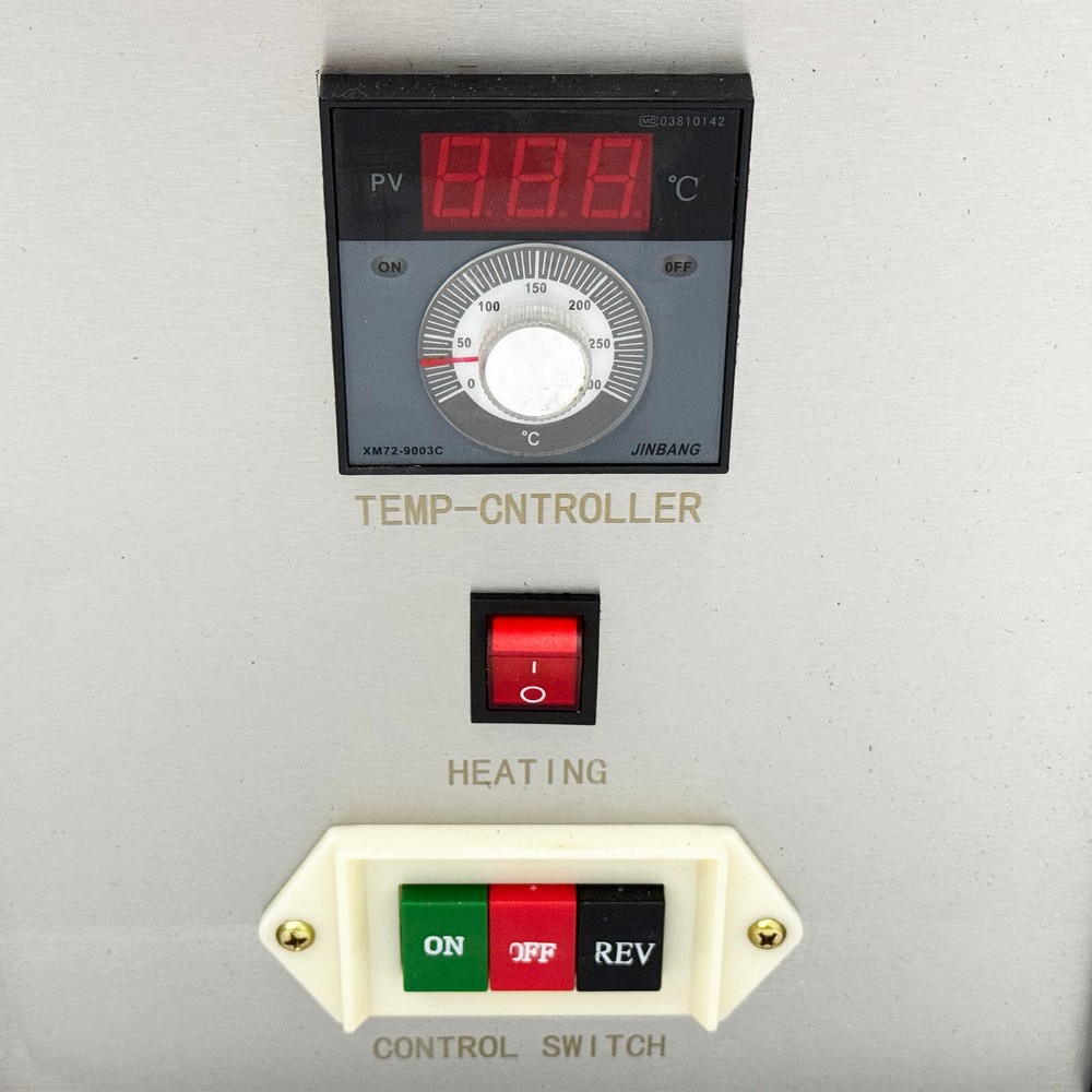 55 Lbs Automatic Heating Roasting Machine Drum Roaster for Nuts Coffee Bean 220V