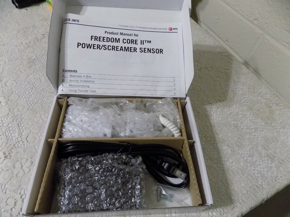 NEW MTI Laptop Security - AX6114  Tether Target, Complete in Box,