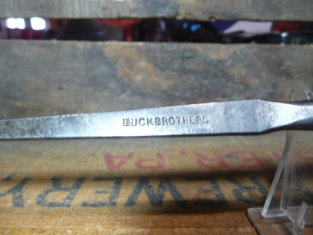 Vintage BUCKBROTHERS Mortise Socket Chisel 1/8"
