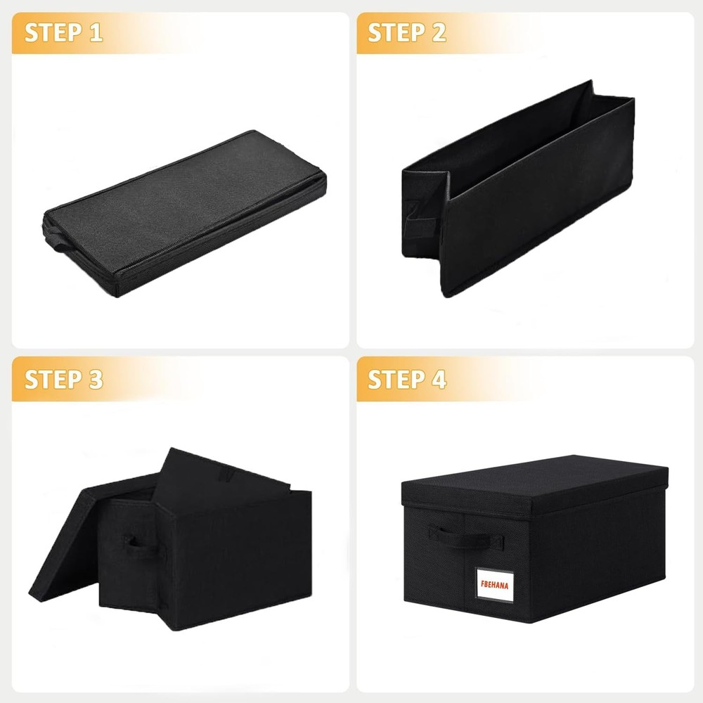 3 Pack CD DVD Storage Case Universal Stackable Organizer Black Fits 135 CD