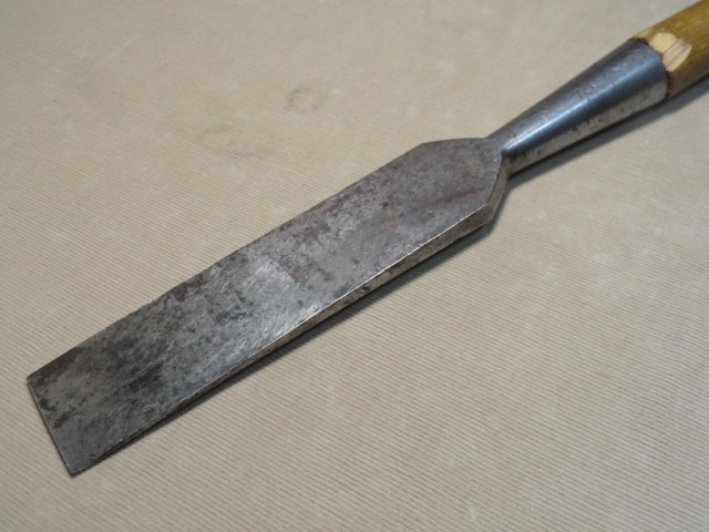 PS&W Co Heavy Framing Socket Mortise Chisel 2" Timber Frame Slick GOOD ONE 'P2'