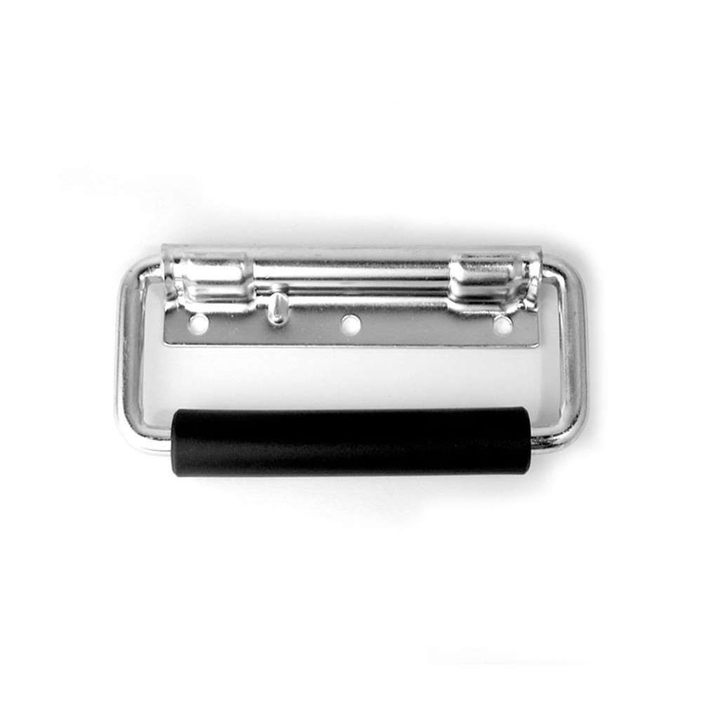 Zinc Surface Mount Spring-Loaded Handle with Short Bail & Molded Grip CLEARNACE!