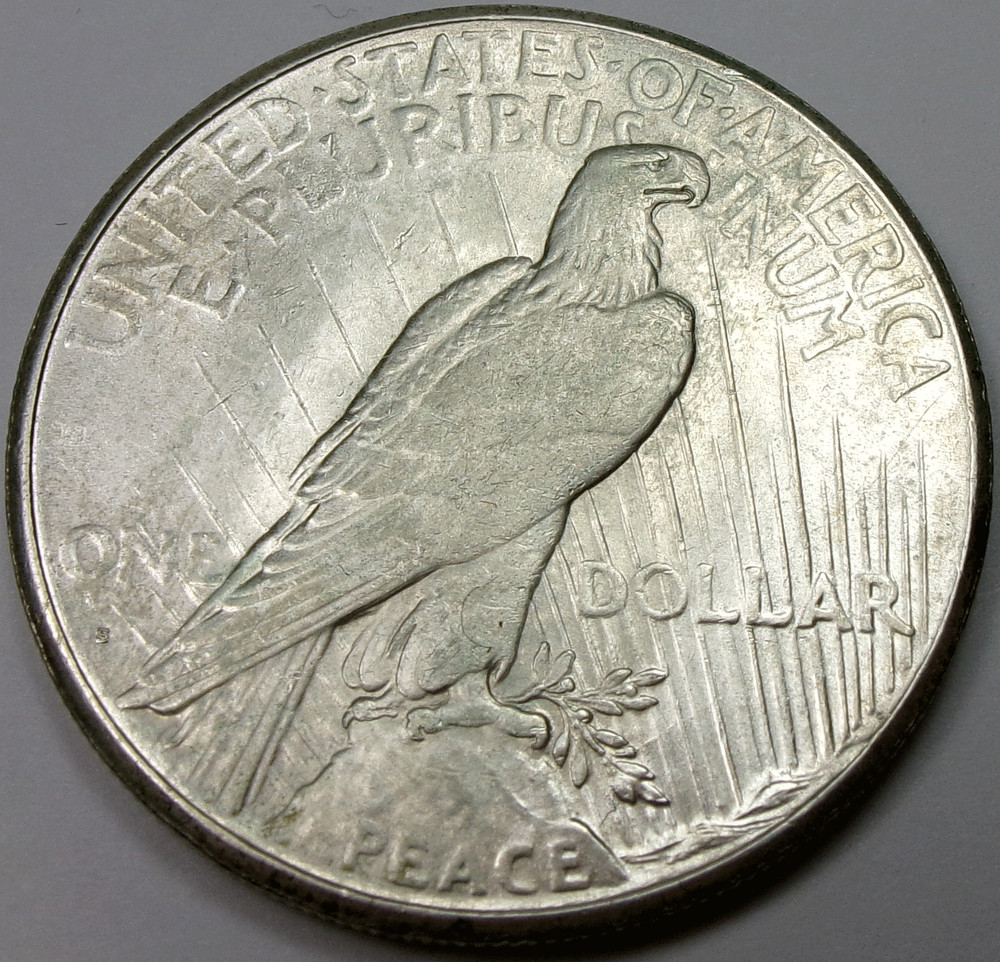 1925-S Peace Silver Dollar