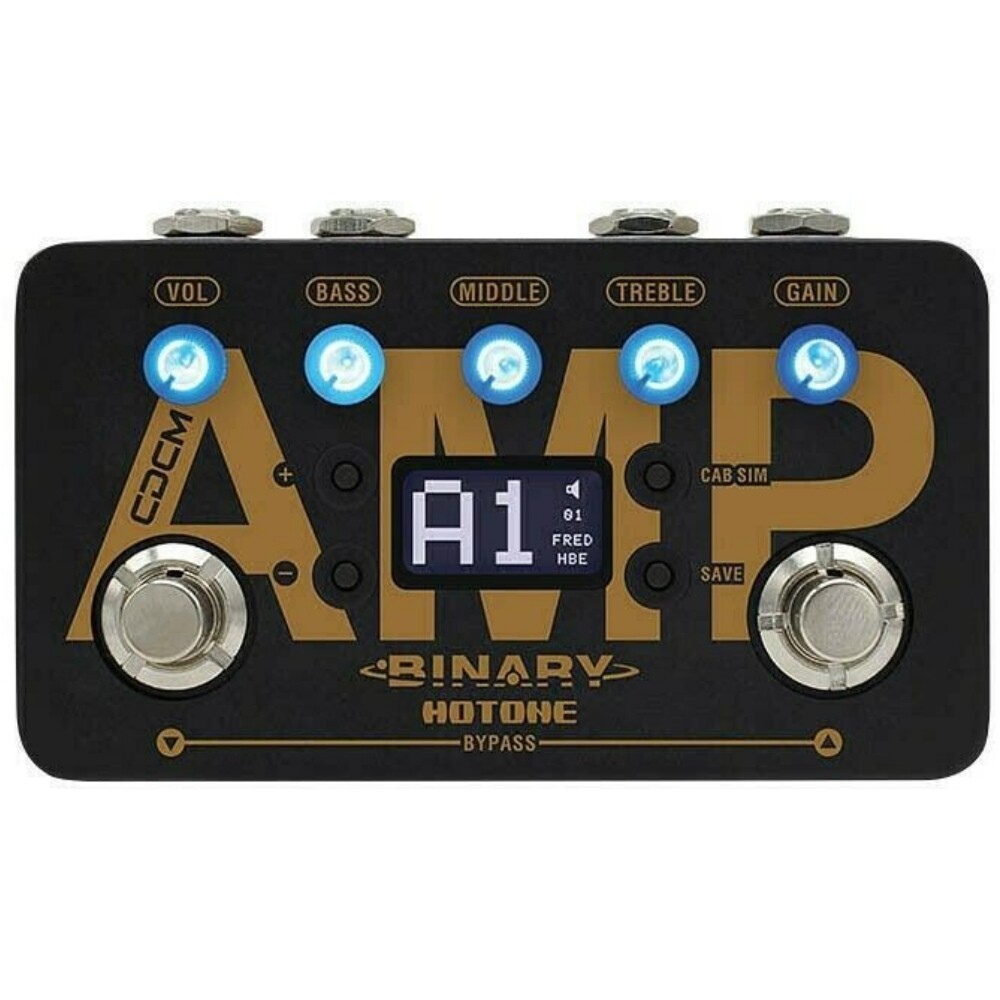 HOTONE BINARY AMP CDMC Simulator Guitar USB FX Pedal