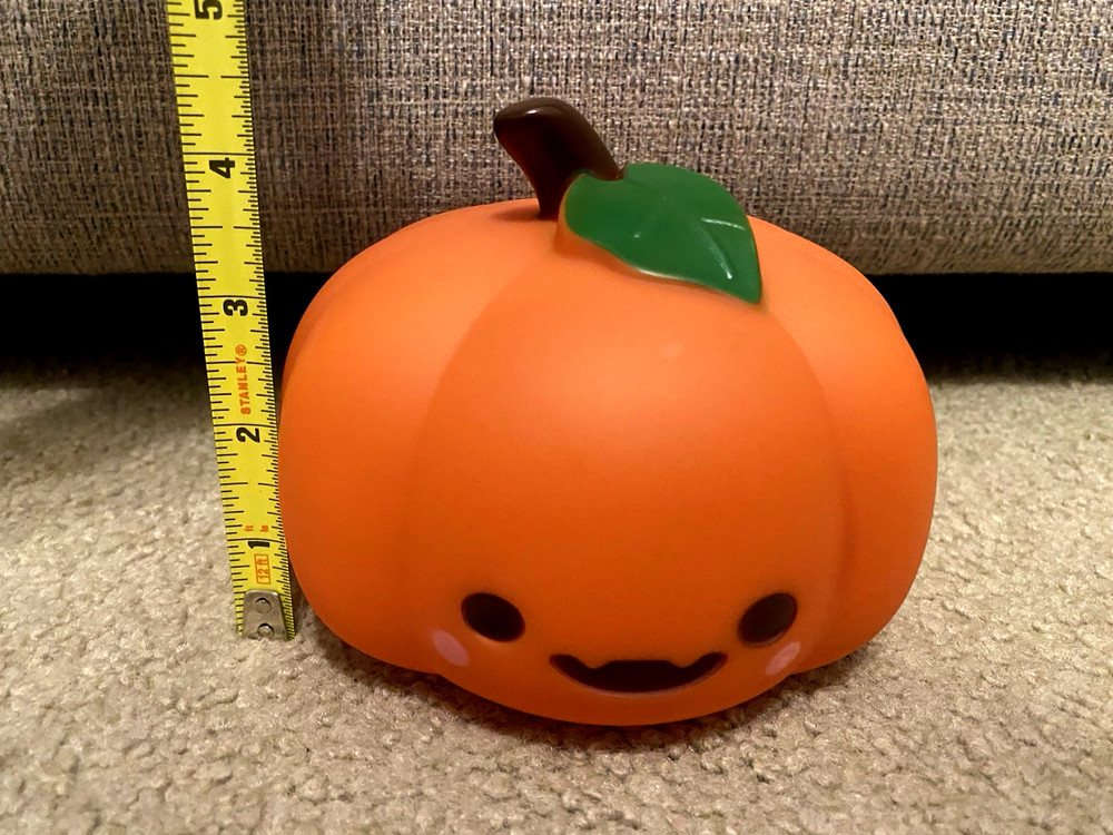 MIMICOCO PUMPKIN JACK MOODLIGHT HALLOWEEN NIGHT LIGHT BATTERY POWERED (NEW)