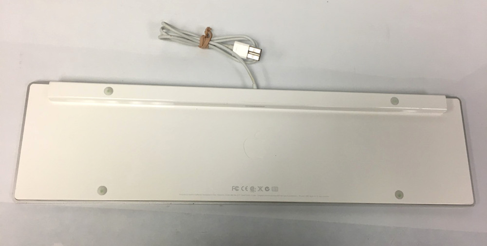 Apple A1243 Wired USB Keyboard Fully Functional #7 AS-IS