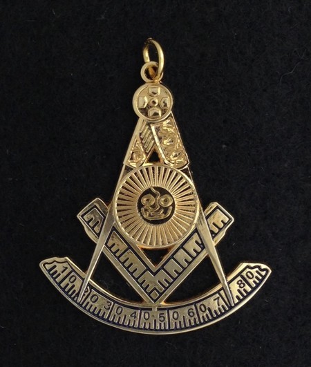 Masonic Past Master Jewel (PM3-P)